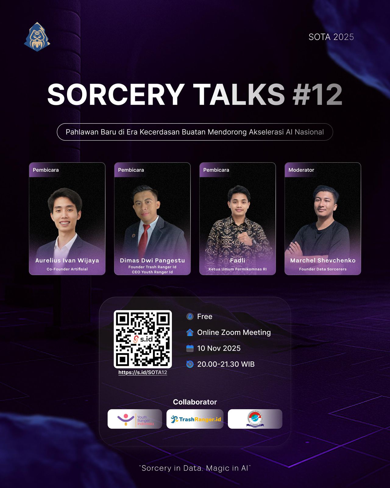 Sorcery Talks #12: Pahlawan Baru di Era Kecerdasan Buatan Mendorong Akselerasi AI Nasional