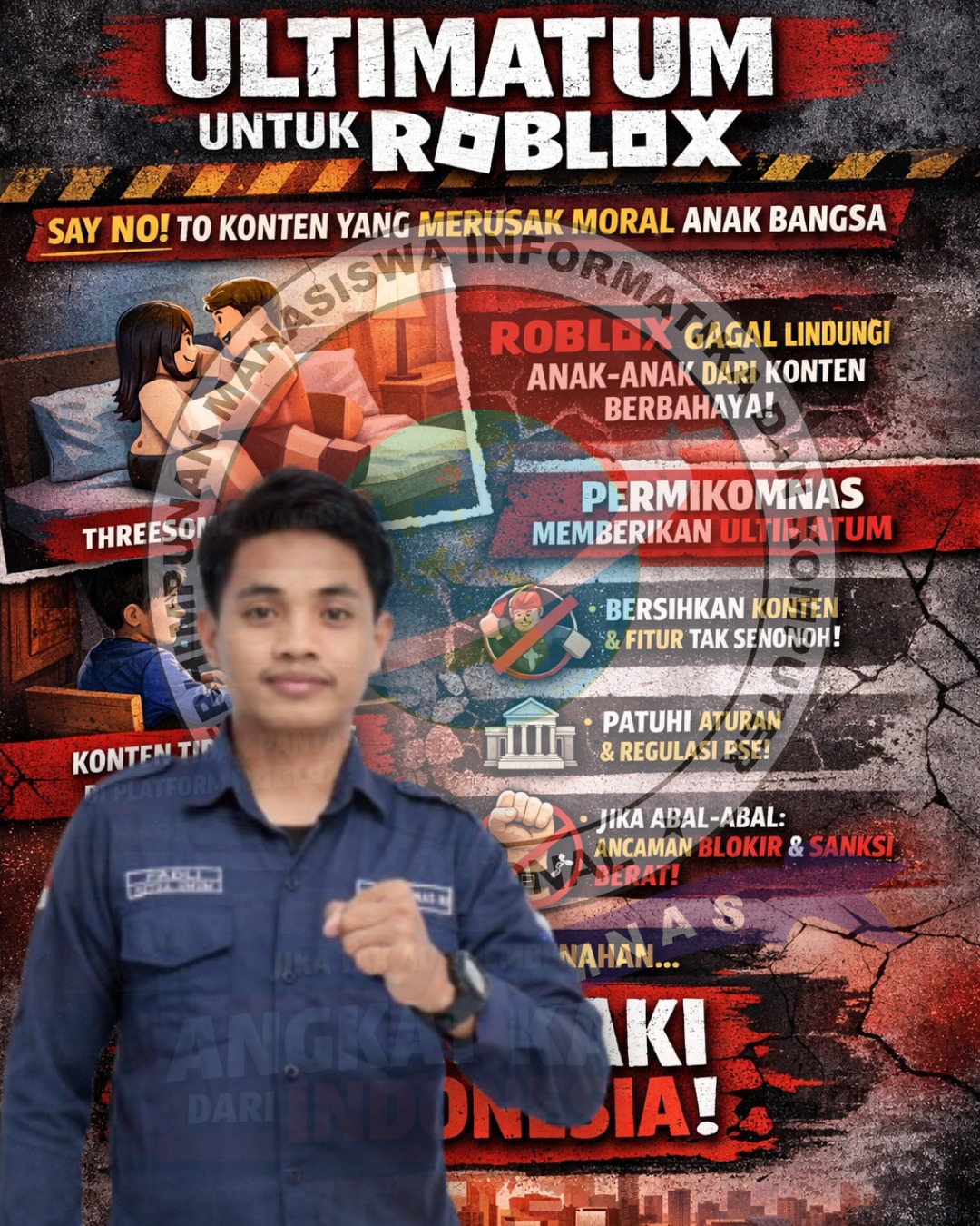 PERMIKOMNAS Ultimatum Platform Game (ROBLOX) Atas Kegagalanya Dalam Melindungi Anak-Anak di Bawah Umur dan Atas Pembiaran Fitur-Fitur yang Melanggar Nilai-Nilai Kebangsaan
